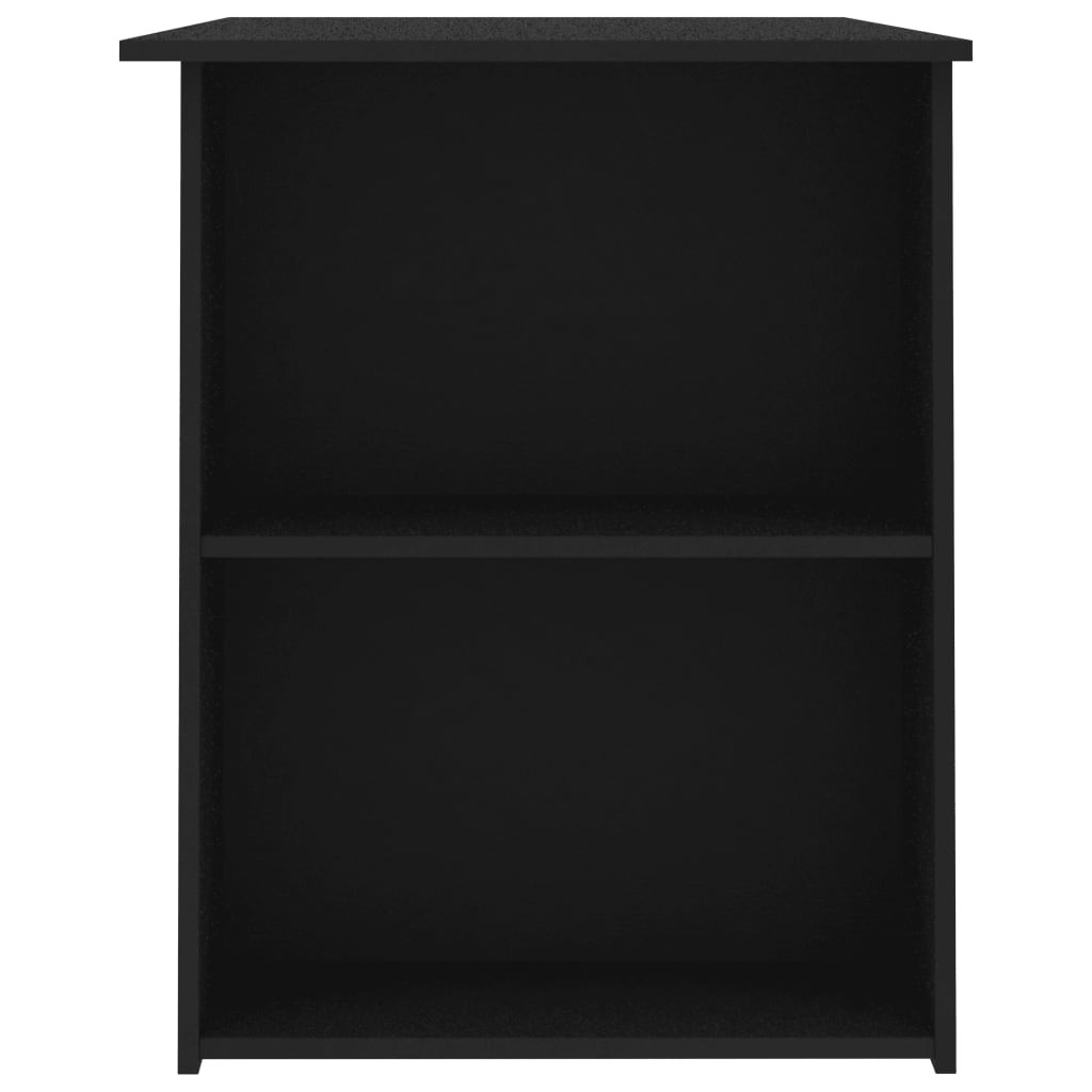 Desk Black 110x60x73 cm Chipboard